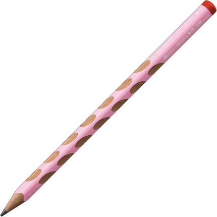 EASYgraph Pastel Pembe - Ergonomik Kurşun Kalem - Sağ