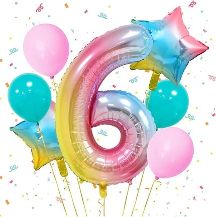 Folyo Balon Seti 6 Yaş