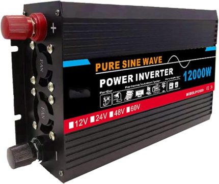 sinüs dalgası 6000W 8000W 10000W 12000W invertör Dc 12V 24V 48V 60V AC 220V güç güneş invertörleri Inversor,12000W-12V