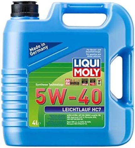 Moly Leichtlauf HC7 5W-40 4 l Otomotiv Bakım Ürünü