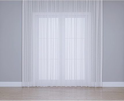 Fabric Design Keten Plus YÜKSEK KALİTELİ Tül Perde