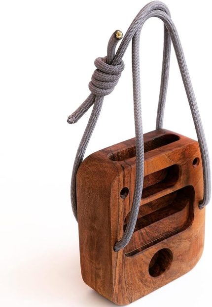 Tırmanışı için Taşınabilir Hangboard,El Kavrama Güçlendirici için Klavye Eğitmeni,Pull-Up Sapları Kol,Tutam Blok Kavrama,Ev Spor Salonu Fitness Egzersiz Ekipmanları -Sert Ahşap