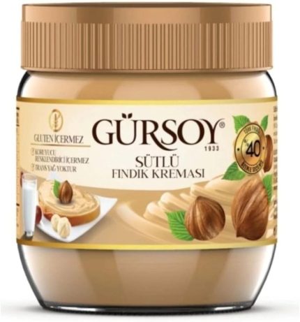 Sütlü Fındık Kreması 400g Cam Kavanoz