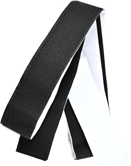 Gitar Pedalboard Bandı Pedalboard Için Güçlü Yapışkan Şeritler Kullanımı Kolay Siyah O04