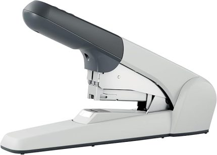 ekstra güçlü düz zımba, 60 yaprak kağıt için, Zımba teli, ergonomik tasarım, gümüş, 55520084
