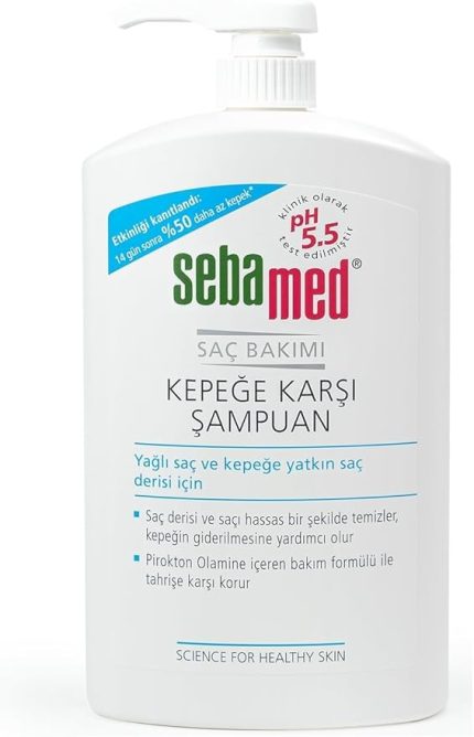 Kepek Karşıtı Pirokton Olamin İçerikli Yağlanma Önleyici Etkili Şampuan 1000 ml