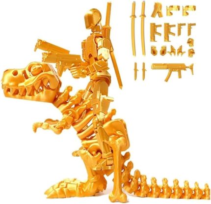 Titan 13 Aksiyon Figürü ve Dinozor Montaj Seti Çok Eklemli Aksiyon Figürleri Kukla 13 Aksiyon Figürü için ve Dinozor Çocuklar için Yetişkinler için Yaratıcı Oyun ve Dekorasyon