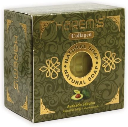 Avokado Doğal Kalıp Sabun Kolajen İçerikli Besleyici ve Nemlendirici (150 g)