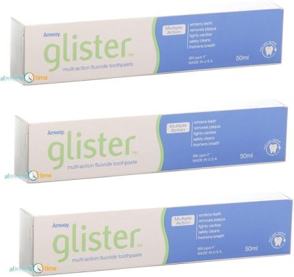 Glister - Seyahat Tipi Diş Macunu 50 ML (3 Adet)