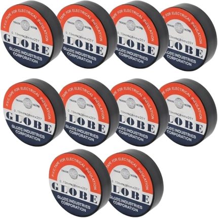 İzole Bant Siyah 10 lu Paket 0.13x19mm