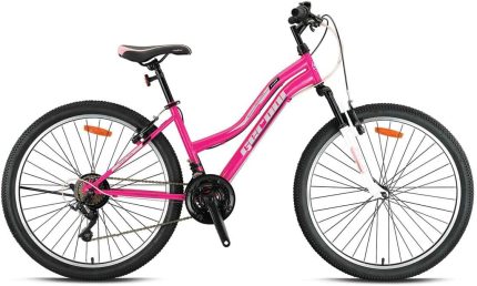SWAN LADY PLUS - 26" - MTB -15'- 21 Vites - V.B - Pembe-Siyah/Toz Pembe