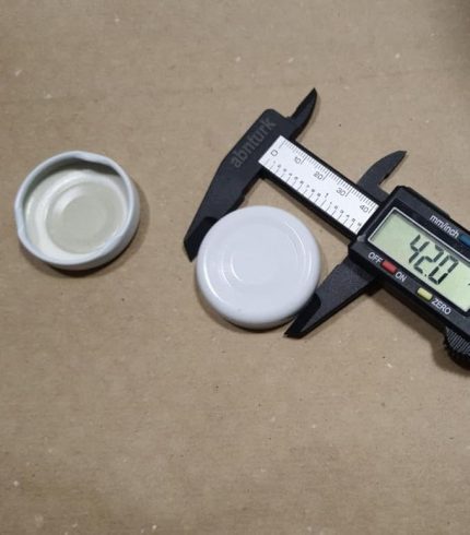 adet 38 lik Konserve Kavanoz Kapağı Dış Çap 42mm-iç Çap 38mm Cam Şişe Kapağı Silikonlu Metal Ka