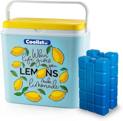 CLB24LM Limon Desenli Buzluk, 24 Litre + 2 Adet Buz Kaseti, 400gr