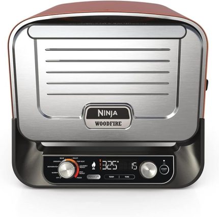 Woodfire Elektrikli Outdoor Fırın, Artisan Pizza Maker Ve BBQ Smoker, 8in1 Arada, Pizza, Kızartma, Gurme Kızartma, Üst Isıtma, Fırınlama, Dehidrate Ve Warm Keep Fonksiyonları, Tütsüleme, 1700W