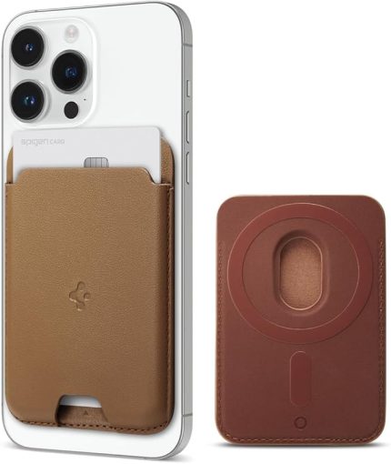 MagFit iPhone için MagSafe özellikli Kartlı Manyetik Cüzdan Valentinus Brown - AFA03854