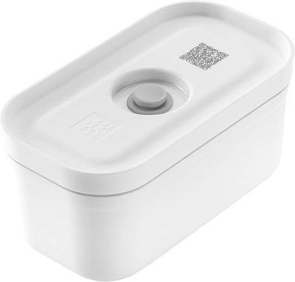 Fresh & Save Vakumlu Yemek Taşıma Kabı, S, Plastik, Beyaz-Gri