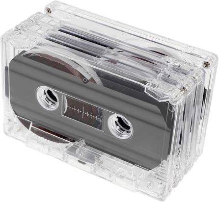 4pcs Boş Kaset Bantlar DIY Retro Parti Mesajlarını Öğretmek Için 60 Dakikalık