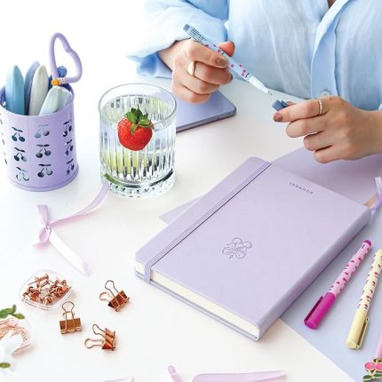 Bullet Journal Noktalı Defter 140 gr. 80 Yaprak Lavender Mist