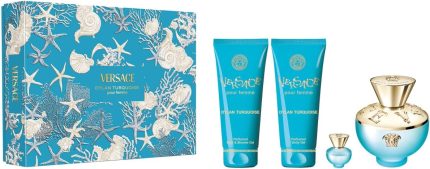 Dylan Turquoise Edt 100 Ml + Body Lotion 100 Ml + Shower Gel 100Ml + Edt 5Ml Parfüm