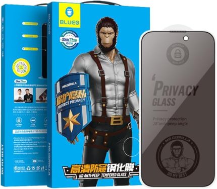 Samsung S24+ Uyumlu Hayalet Anti-Peep Privacy Glass Ekran Koruyucu