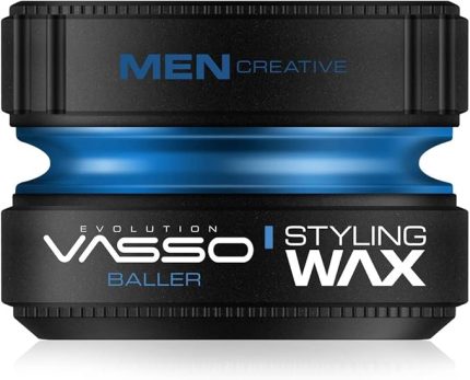 Saç Şekillendirici Wax | Tüm Saç Tipleri | Ekstra Tutuş, Islak ve Parlak Görünüm | Neme Dayanıklı | AQUA Baller 150 ml