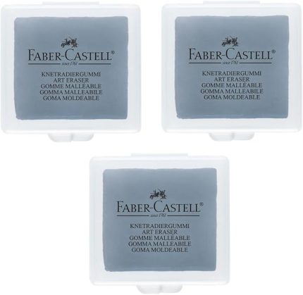 Art Eraser Faber Castell sanatçılar için, gri