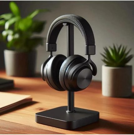 Kulaklık Standı Siyah 22 CM