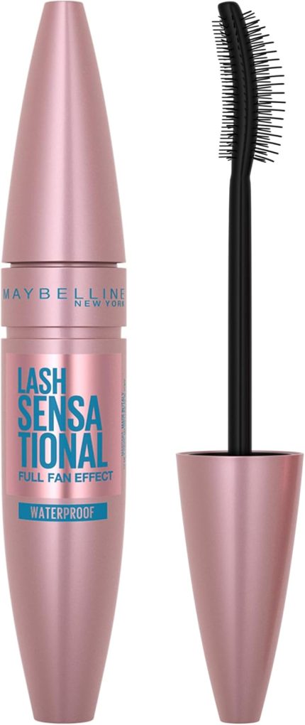 New York Lash Sensational Yelpaze Etkili Suya Dayanıklı Siyah Maskara (1 x 9.4 ml)
