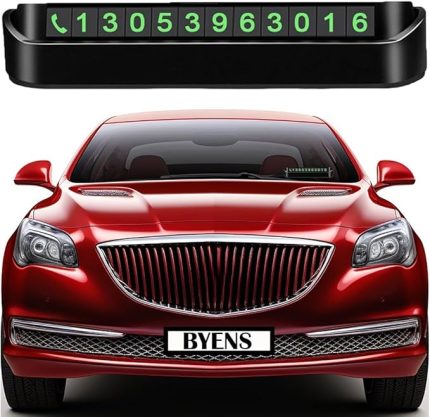 Numaratörü Araba Numaratör Park Telefon Numarası İçi Fosforlu Cam İçin Parktel Oto Otomobil Camı Numaralık Cep Telefonu