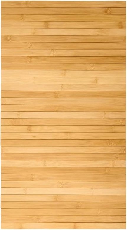 Bambu Dikdörtgen Çok Amaçlı Koltuk Kolçak Üstü Bardaklık ve Tepsi Supla - Doğal Ahşap Bambu 46x32 cm Kolçak Tepsisi - Rahat Kullanım İçin Kaymaz Yüzey Tasarım