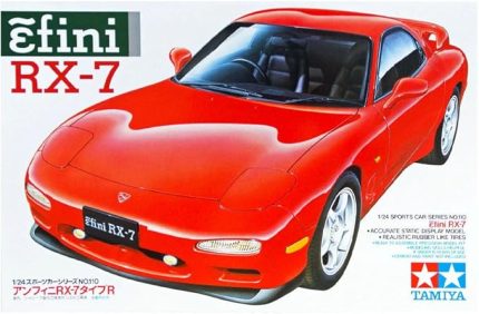 1/24 Efini RX-7 Plastik Araba Maket Kiti