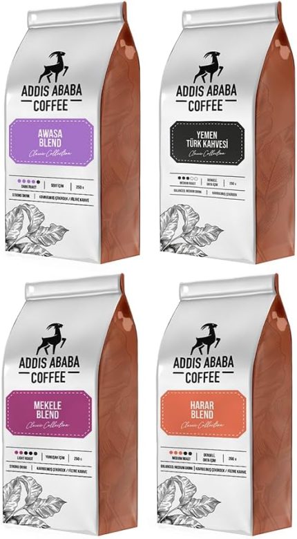Ababa Coffee - 4'lü Kahve Tanışma Paketi 1000 Gr. (Moka Pot)