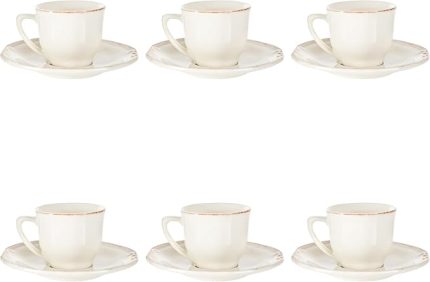 Concept Ekru Çay Fincanı Seti 180 ml 6'lı