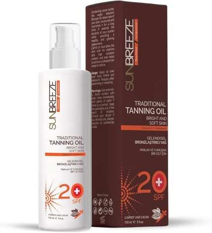 Bronzlaştırıcı 20 Spf 150 ml