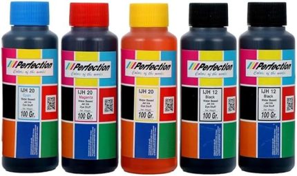 Epson Uyumlu L Serisi Tanklı Yazıcılar İçin Mürekkep Seti 5x100 gr.