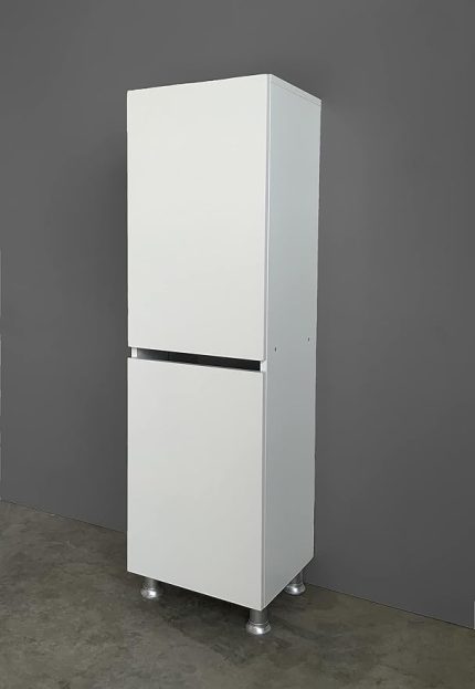 ÇOK AMAÇLI ÇAMAŞIR SEPETLİ RAF BANYO DOLAP