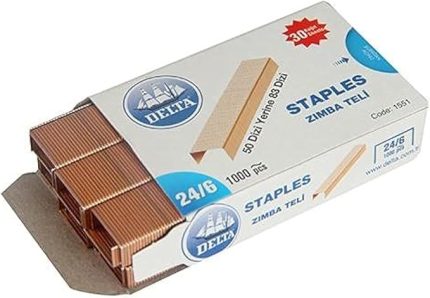 24/6 Zımba Teli Sarı 1000 Li Kutu (1551)