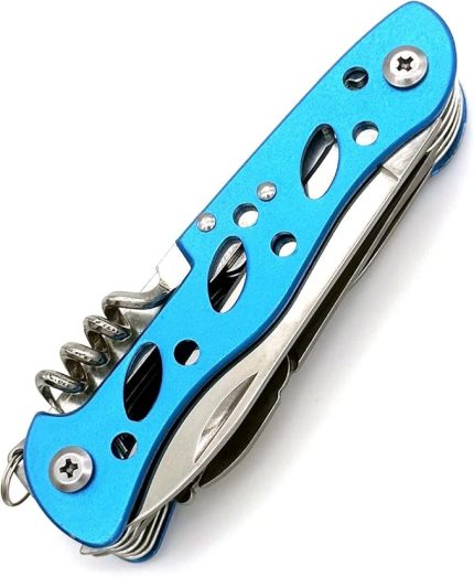 Çok Amaçlı İsveç Outdoor Kamp Çakısı 111mm Büyük Boy - Paslanmaz Çelik mavi