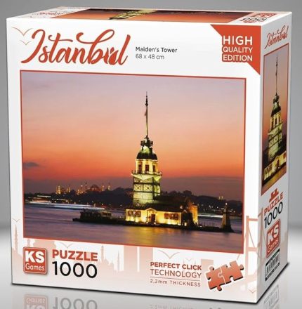 Games 1000 Parça Kız Kulesi ve Gün Batımı