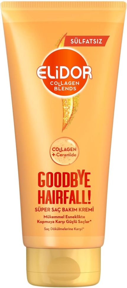 Collagen Blends Sülfatsız Süper Saç Bakım Kremi Goodbye Hairfall Saç Dökülmelerine Karşı 170 ml