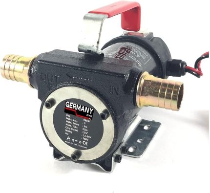 Style 12V Kendinden Emişli Elektrikli Taşınabilir Yakıt Sıvı Yağ Aktarma Mazot Pompası Paslanmaz Gövdeli