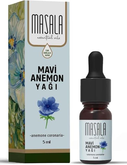 Saf Mavi Anemon Yağı 5 ml. (Blue Anemon Essential Oil)