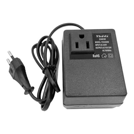 Verimli Ev 200 W AC 220 V Için 110 V Adım Aşağı Trafo Gerilim Dönüştürücü Seyahat Güç Adaptörü YOUMAXE