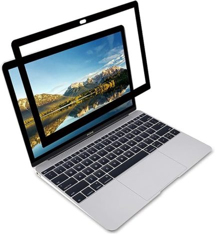 MacBook Air M1 ve MacBook Pro M1-M2 13 inç Uyumlu Mat Anti Glare Ekran Koruyucu Touch Bar Touch ID Şeffaf