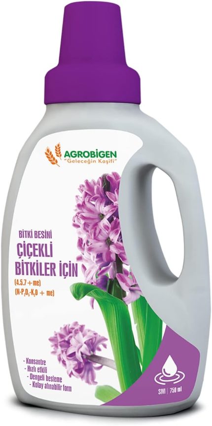 Çiçekli Bitkiler için Bitki Besini(Sıvı-1 adet)
