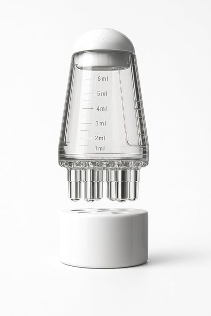 Saç Serumu ve Bakım Yağı Uygulama Aplikatörü, 6 ml Kapasiteli, Masaj Uçlu, Tüm Saç Tipleriyle Uyumlu, Eşit Dağılımlı ve Pratik Kullanım