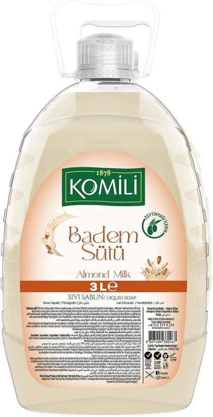 1878 Sıvı Sabun Badem Sütü 3 Litre