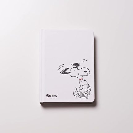 Dükkân Defter (12x16 cm, sert kapaklı, 120 yp) - Snoopy Kaçış