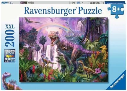 128921 Dinozorlar Çocuk Puzzle, 200 Parça