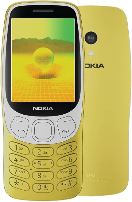 3210 TA-1618 Tuşlu Cep Telefonu (2 Yıl Türkiye Distribütör Garantili) (Sarı)